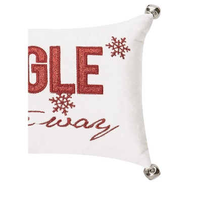 C&F Home Jingle All The Way Petite 8" X 12" Embellished Throw Pillow 2 C&F Home Jingle All The Way Petite 8" X 12" Embellished Throw Pillow - Image 2
