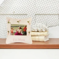 C&F Home 10" X 10" Number 1 Mom Embroidered Picture Pillow -Home Decor Store GUEST dac7c591 4cca 466e a603 0e01afc6bbc8