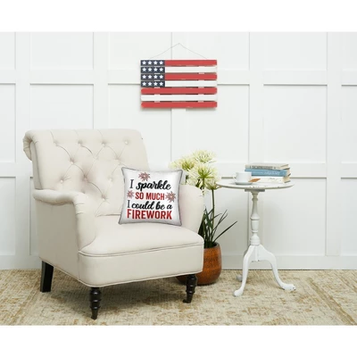 C&F Home 18" X 18" Spark So Much Light-Up LED July 4th Light-Up Throw Pillow 1 C&F Home 18" X 18" Spark So Much Light-Up LED July 4th Light-Up Throw Pillow