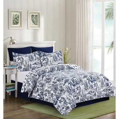 C&F Home Navy Euro Sham 2 C&F Home Navy Euro Sham - Image 2