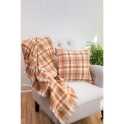 C&F Home Dunmore Plaid Woven 50" X 60" Throw Blanket With Fringe 12 C&F Home Dunmore Plaid Woven 50" X 60" Throw Blanket With Fringe -Home Decor Store GUEST e37f69eb 61cc 43dc 9cae cca2c9d26843