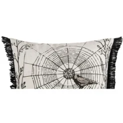 C&F Home 18" X 18" Jol Boo Spider Web Halloween Printed Throw Pillow