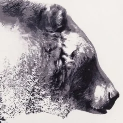 C&F Home Bear Forest Indoor And Outdoor Throw Pillow -Home Decor Store GUEST e81979cf a7b1 4181 a8ce 1852a48cd4d4