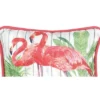 C&F Home 8" X 8" Flamingo Paradise Petite Printed Throw Pillow