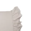 C&F Home Ruffled 20" X 30" Standard Pillowcase Natural
