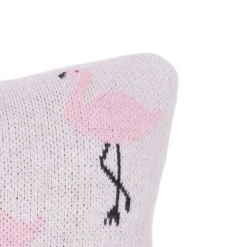C&F Home 10" X 10" Flamingo Knitted Throw Pillow -Home Decor Store GUEST f83ce82f b3e2 4af5 b429 e3c54aecee9c