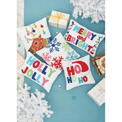 C&F Home Hohoho Hooked Throw Pillow 4 C&F Home Hohoho Hooked Throw Pillow - Image 4