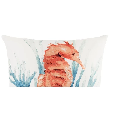 C&F Home Marino Seahorse Indoor And Outdoor Throw Pillow 3 C&F Home Marino Seahorse Indoor And Outdoor Throw Pillow - Image 3